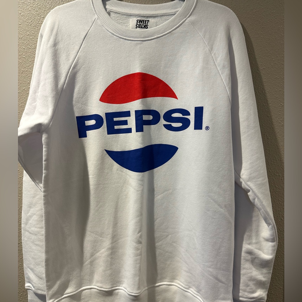 White Pepsi Sweatshirt
